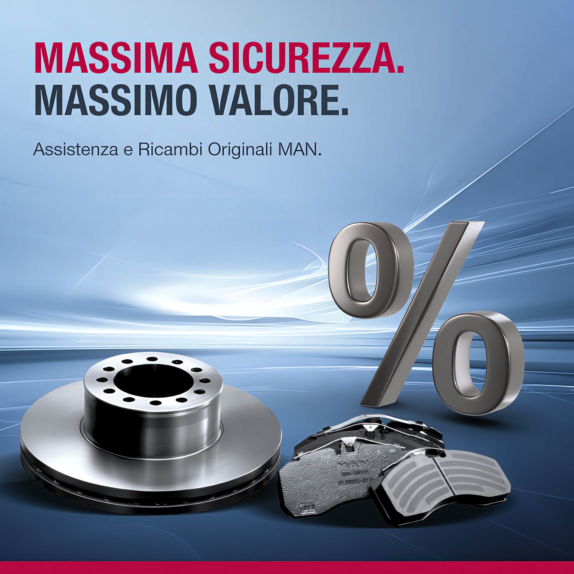 Offerta speciale: campagna ricambi MAN originali freni