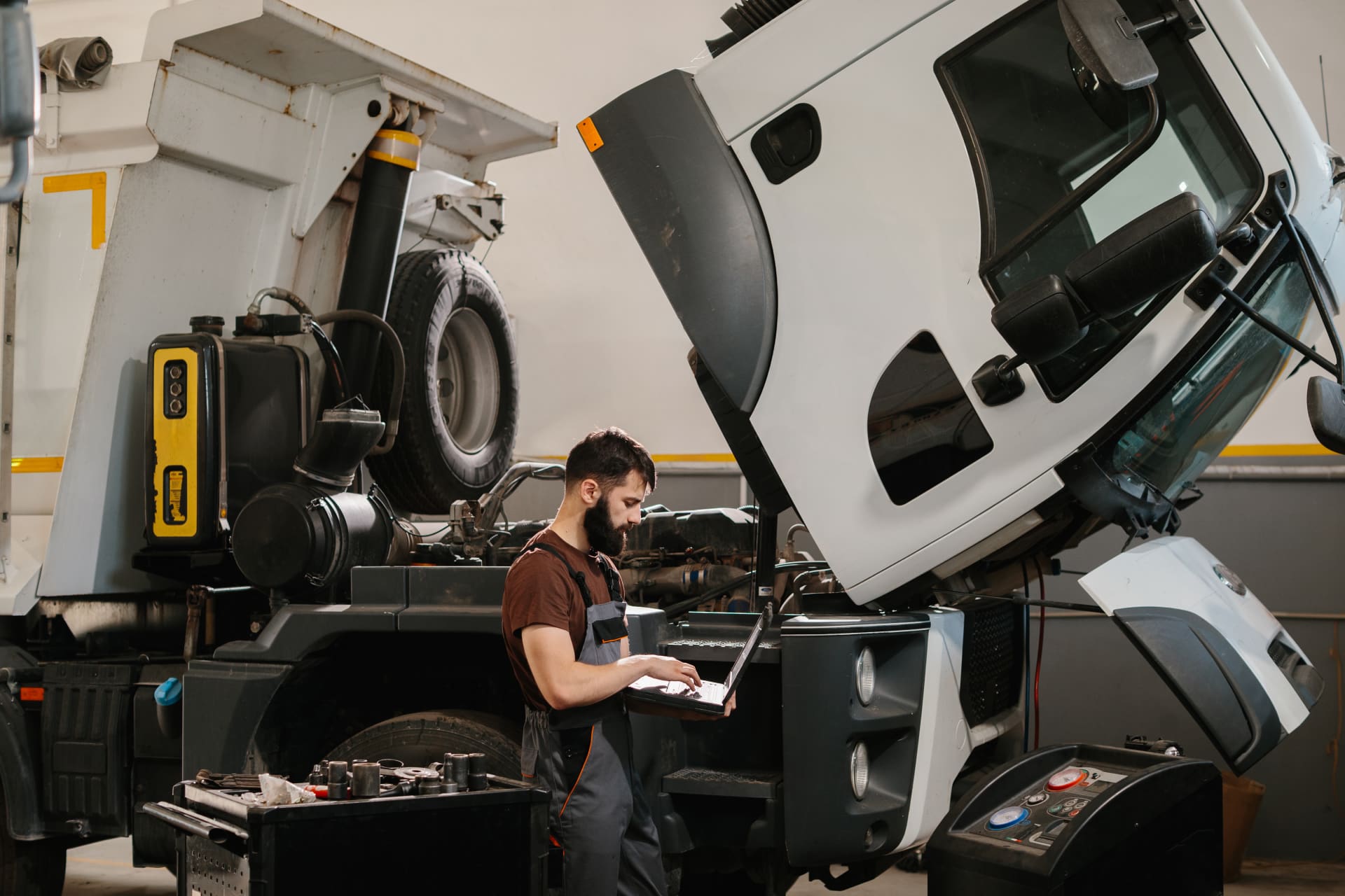 Diagnosi elettronica nei camion moderni